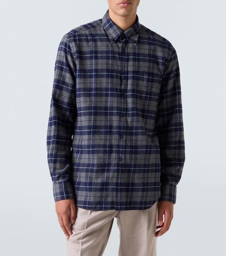 Incotex Camicia in cotone a quadri - Incotex - Modalova