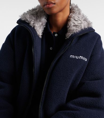 Miu Miu Down-filled fleece jacket - Miu Miu - Modalova