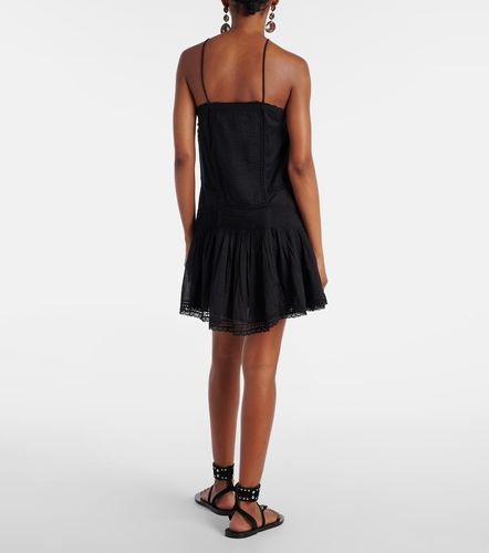Abito corto Geraldin in cotone con pizzo - Marant Etoile - Modalova