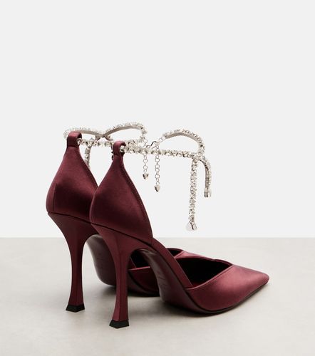 Stevie 100 embellished satin pumps - Jimmy Choo - Modalova