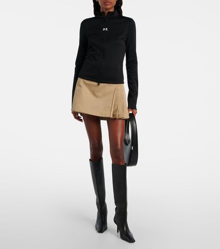 Interlock jersey track jacket - Courreges - Modalova