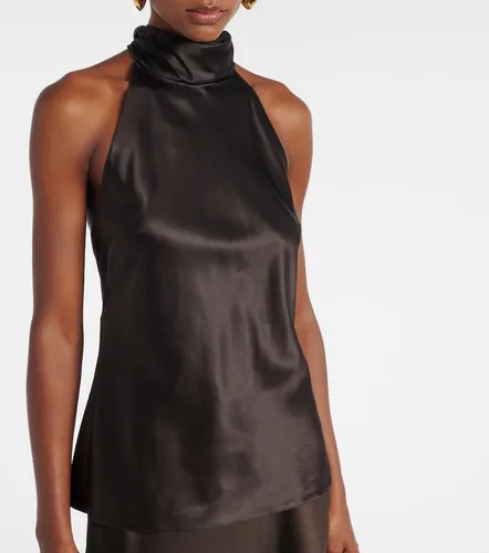 Chilton halterneck silk-blend top - Ralph Lauren Collection - Modalova