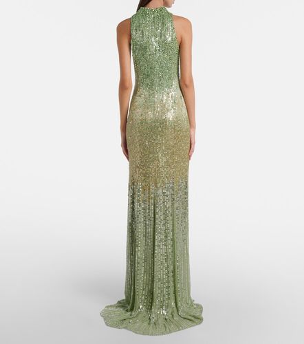 Benue embellished halterneck gown - Jenny Packham - Modalova