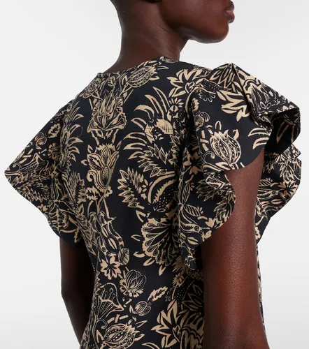 Severine printed cotton poplin top - Ulla Johnson - Modalova