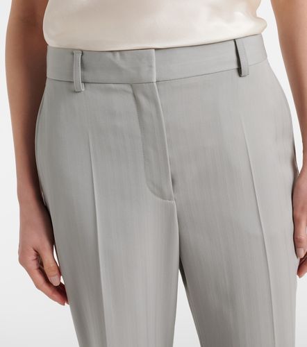 Striped wool bootcut pants - Stella McCartney - Modalova