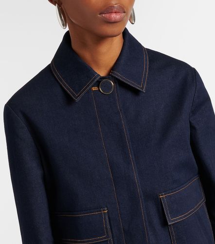Barrington embellished denim jacket - Veronica Beard - Modalova