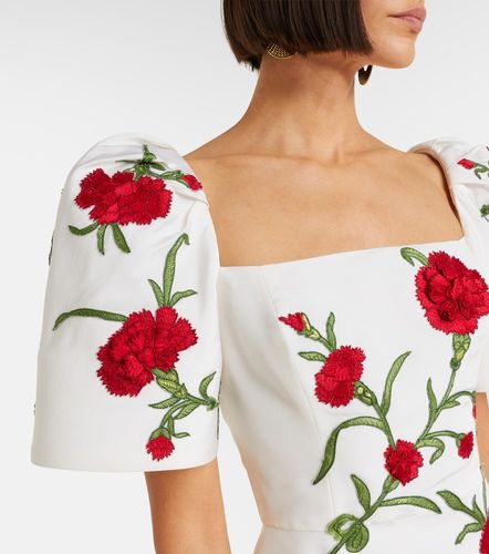 Abito corto in seta - Carolina Herrera - Modalova