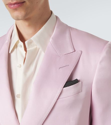 Polka-dot silk pocket square - Tom Ford - Modalova