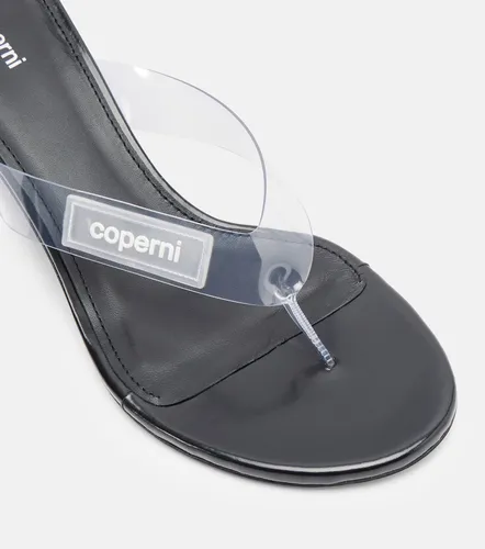 Logo PVC wedge thong sandals - Coperni - Modalova