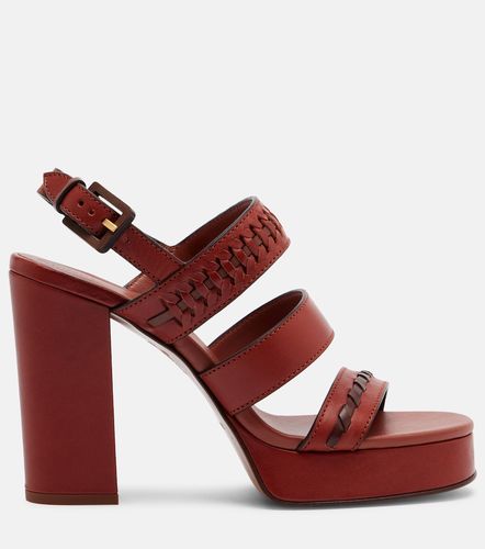 Alchemy leather platform sandals - Zimmermann - Modalova