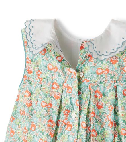 Vestido de algodón floral plisado - Pepa London - Modalova