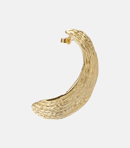 Pendientes Broken Shell chapados en oro de 24 ct - Ysso - Modalova
