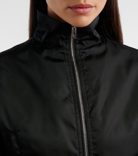Alaia Belted cropped taffeta jacket - Alaia - Modalova