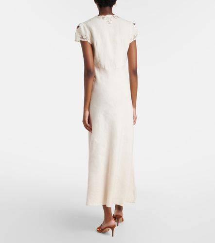 Midikleid Amari aus einem Leinengemisch - Rixo - Modalova