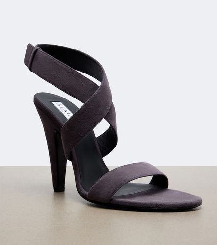 Alaïa Sandali Cone in suede - Alaia - Modalova