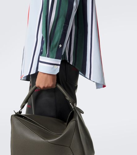 Camisa de algodón a rayas con Double L - Loewe - Modalova