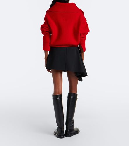 Givenchy Minifalda de lana drapeada - Givenchy - Modalova