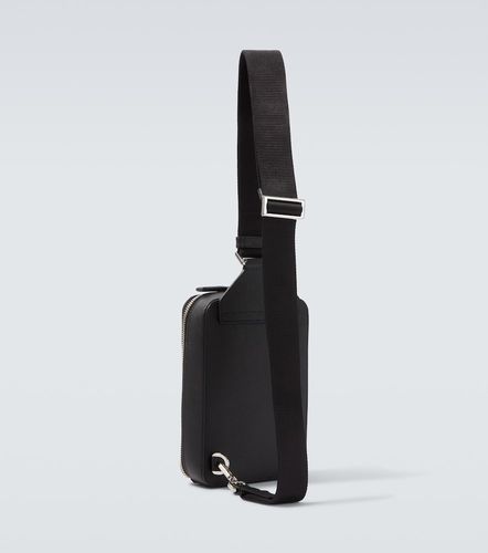 Borsa a tracolla in pelle saffiano con logo - Prada - Modalova