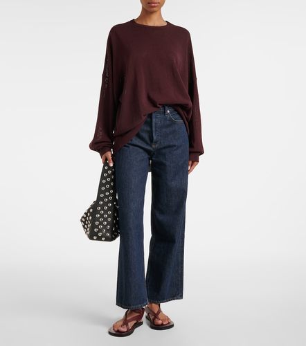 Jeans a gamba larga e vita alta Ren - Agolde - Modalova