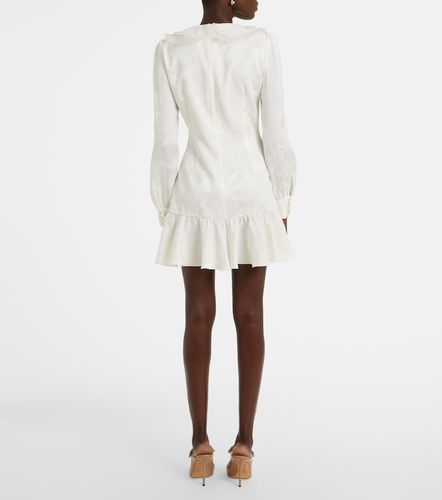 Abito corto in jacquard - Alessandra Rich - Modalova