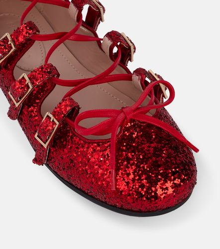 Ghillie glitter ballet flats - Simone Rocha - Modalova