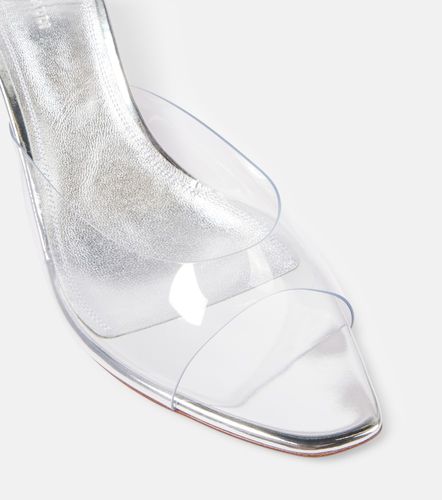 Mules Alexa Glass 60 in PVC - Amina Muaddi - Modalova