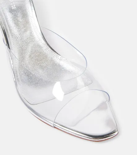 Amina Muaddi Mules Alexa Glass 60 - Amina Muaddi - Modalova