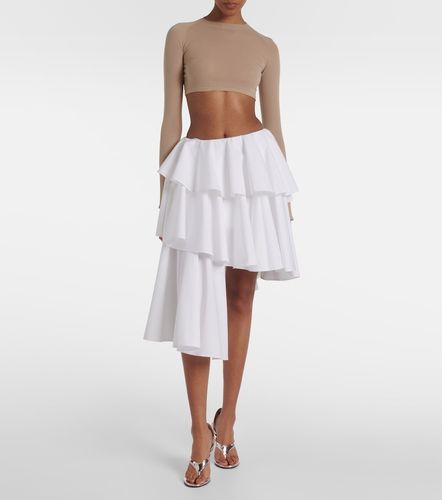 Alaïa Minigonna Spiral a pieghe - Alaia - Modalova