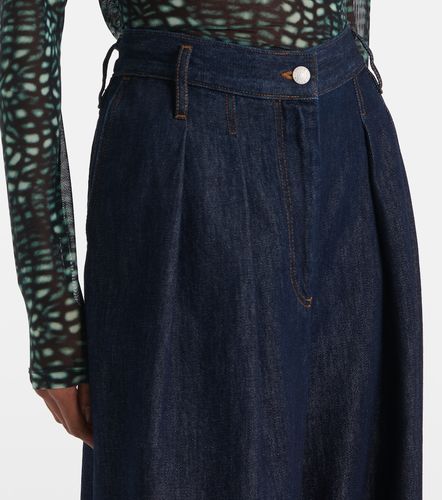 Jeans a gamba larga e vita alta - Dries Van Noten - Modalova