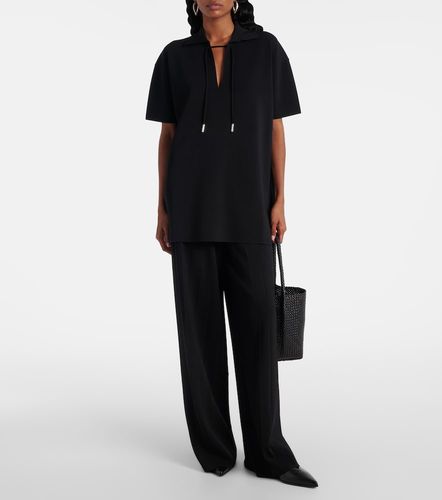 Max Mara Weite Hose Lama aus Crêpe - Max Mara - Modalova