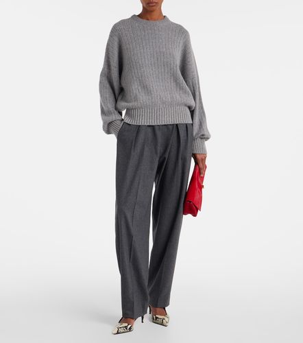 Dugan high-rise wool tapered pants - Khaite - Modalova