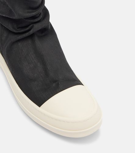 Botas mosqueteras de denim - Rick Owens - Modalova