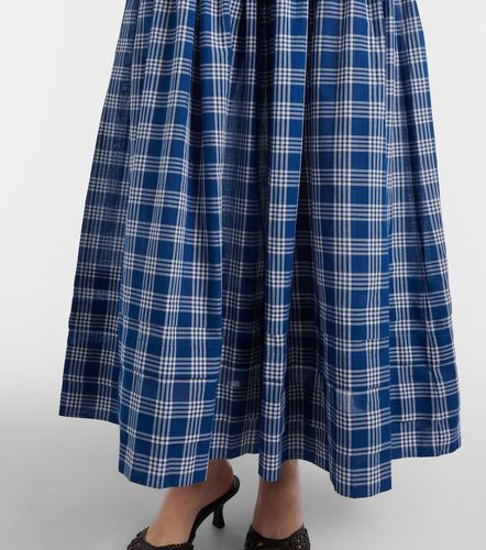 Dôen Vestido midi Valenne de algodón a cuadros - Doen - Modalova