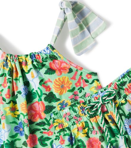 Fábula Set de top y shorts Floresceu de algodón - Fabula - Modalova