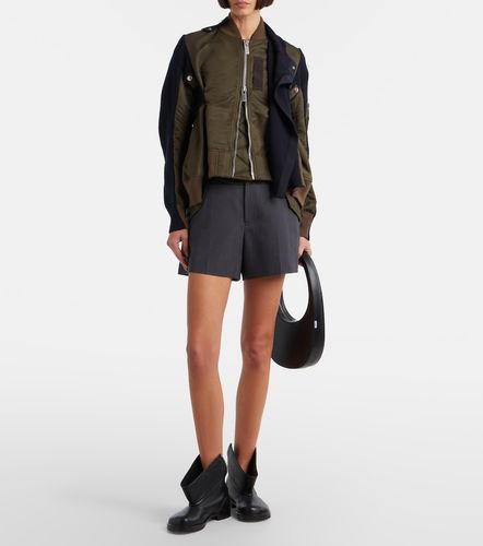 Sacai Paneled blouson jacket - Sacai - Modalova