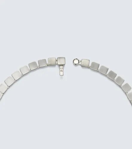 Collar Tile Medium de plata de ley - Ileana Makri - Modalova
