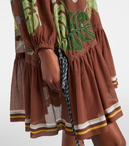 Alémais Vestido corto Alfie de algodón y seda - Alemais - Modalova