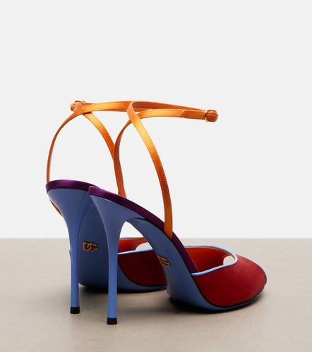 Sandalias Keira de satén - Dolce&Gabbana - Modalova