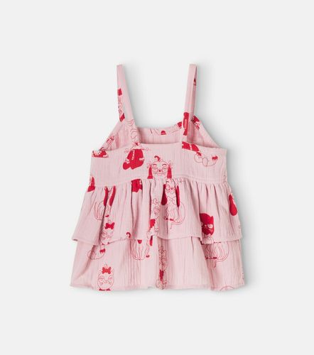 Top Minibabies de algodón estampada con volantes - Mini Rodini - Modalova