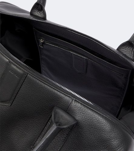 Canali Leather duffel bag - Canali - Modalova