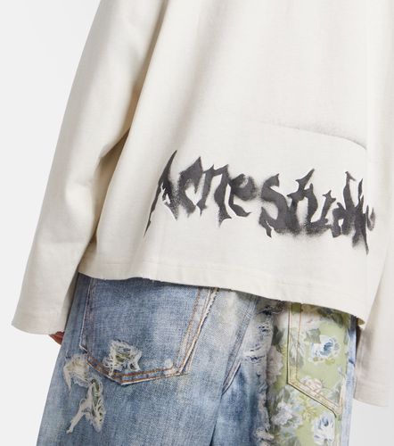 Sudadera de jersey en mezcla de algodón - Acne Studios - Modalova