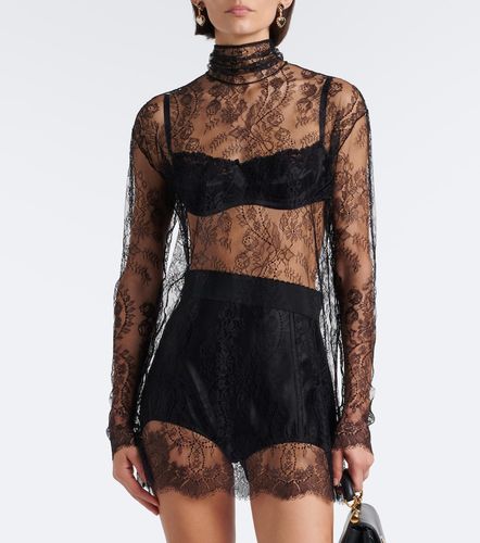 Dolce&Gabbana Minikleid aus Spitze - Dolce&Gabbana - Modalova