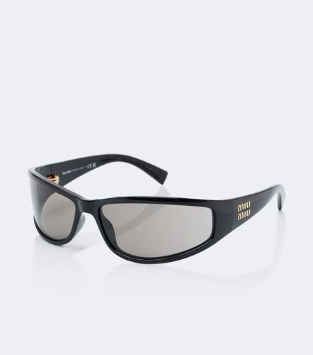 Gafas de sol rectangulares Signature - Miu Miu - Modalova