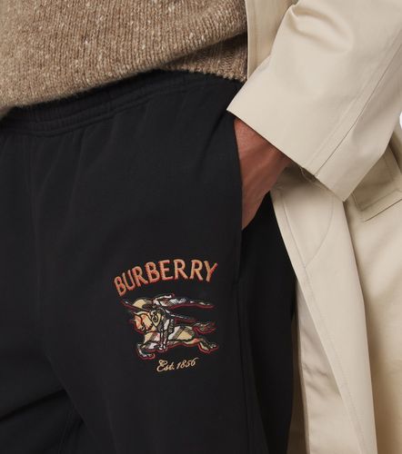 Pantalones deportivos de jersey de algodón con EKD - Burberry - Modalova