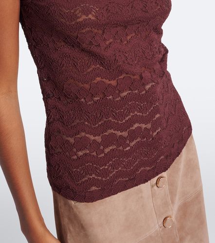 Top Alora in jersey e pizzo - Veronica Beard - Modalova