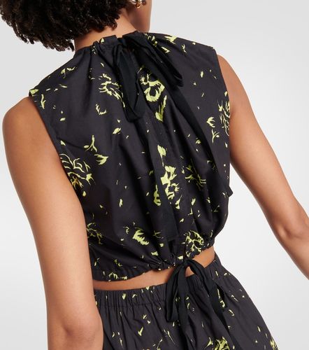Vestido midi White Label de algodón estampado - Proenza Schouler - Modalova