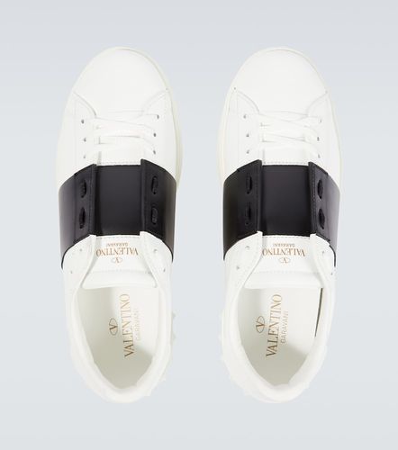Zapatillas Open de piel - Valentino Garavani - Modalova