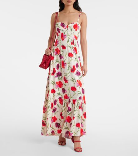 Abito lungo Etta con stampa floreale - Diane von Furstenberg - Modalova