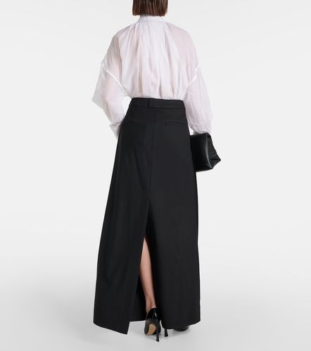 Wool-blend maxi skirt - Victoria Beckham - Modalova