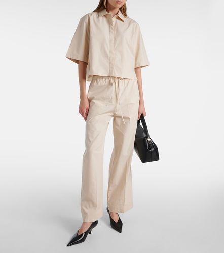Camicia in cotone jacquard a righe - Toteme - Modalova